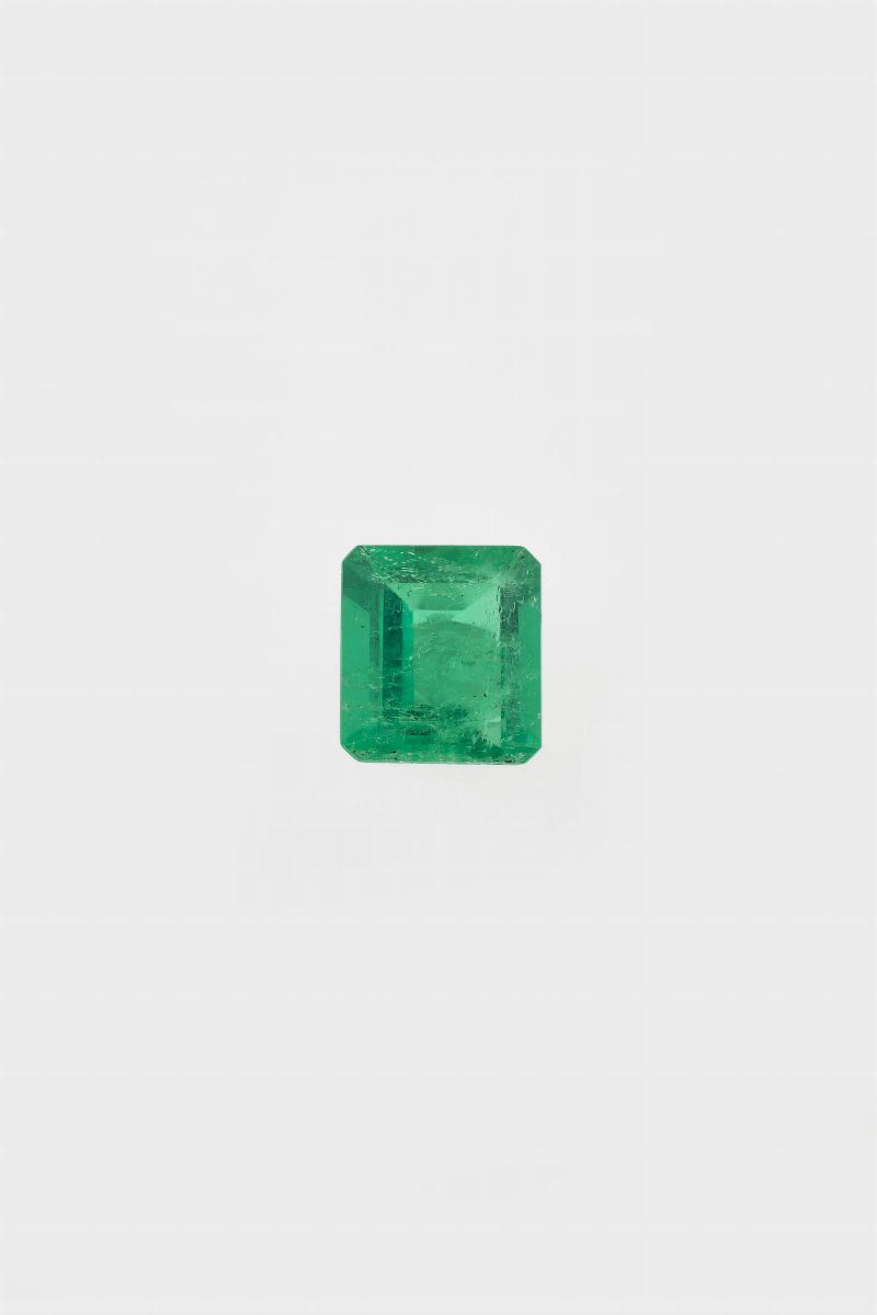 Colombian emerald weighing 3.25 carats  - Auction Fine Jewels - Cambi Casa d'Aste
