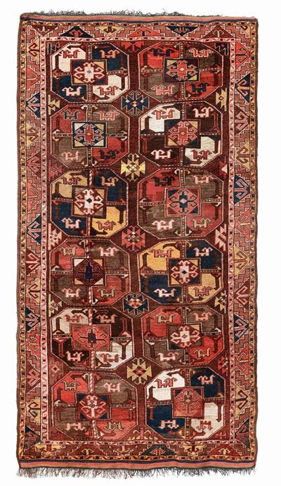 Tappeto Karakalpak, 1870 Circa
