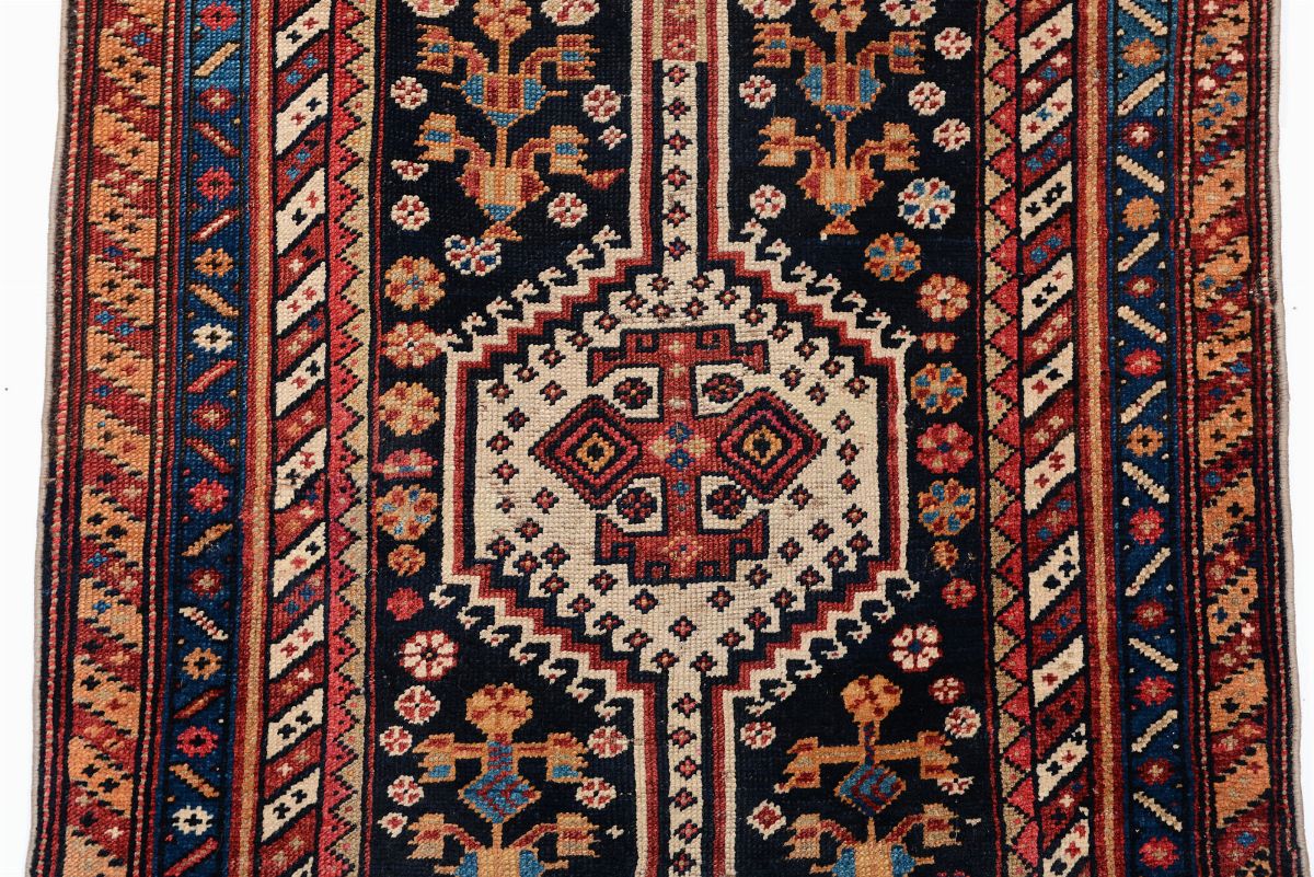 Tappeto Kamseh, Sud Persia Fine XIX Secolo