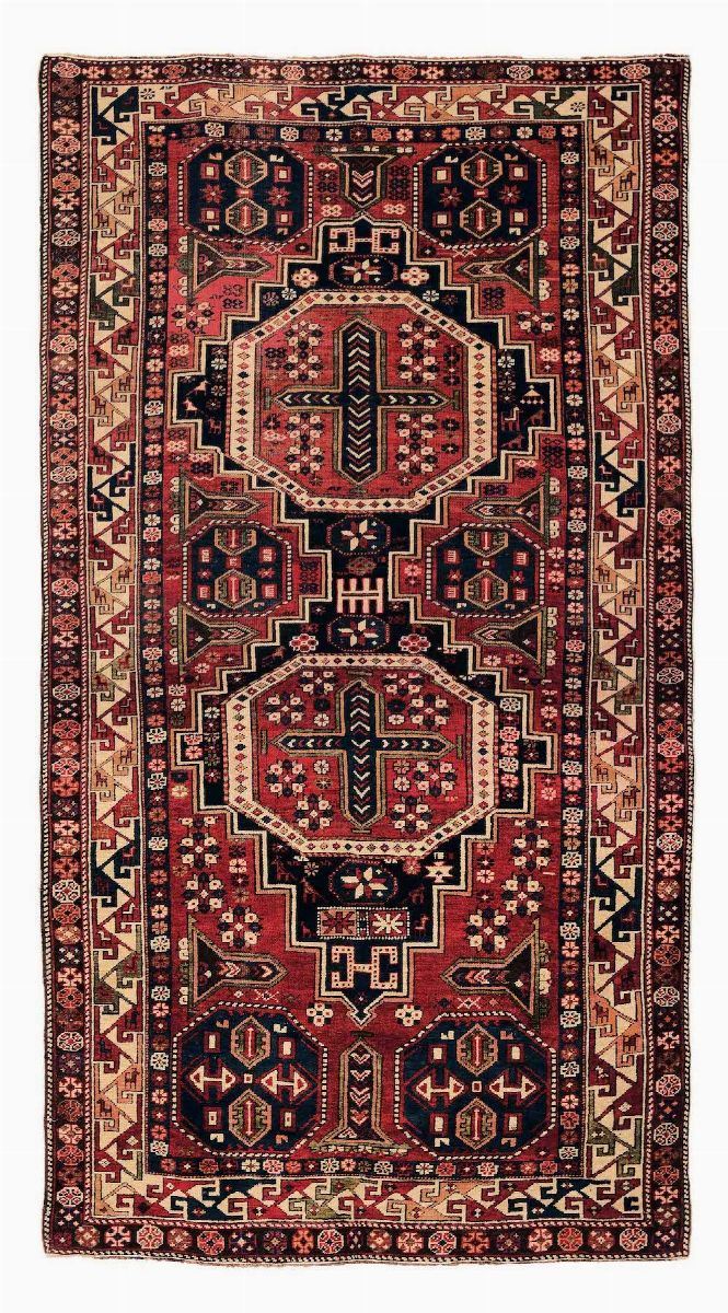 Tappeto Koneghand, Caucaso inizio XX secolo  - Auction Antique Carpets - Cambi Casa d'Aste