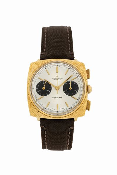 Breitling, Geneve, Top Time, Ref. 2009. Orologio da Polso, in Acciaio e Laminato, Cronografo. Acc...