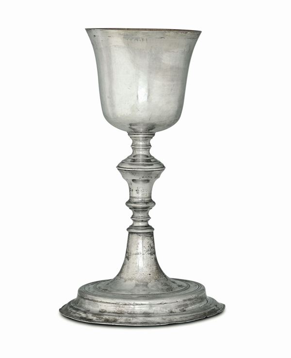 A silver goblet, Florence, mid 18th century