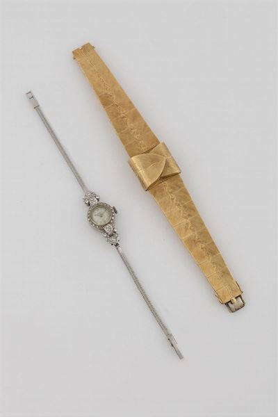 Lotto Composto da Orologio a Scomparsa Omega ed Orologio da Sera