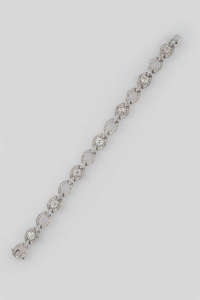 Bracciale con Diamanti di Vecchio Taglio