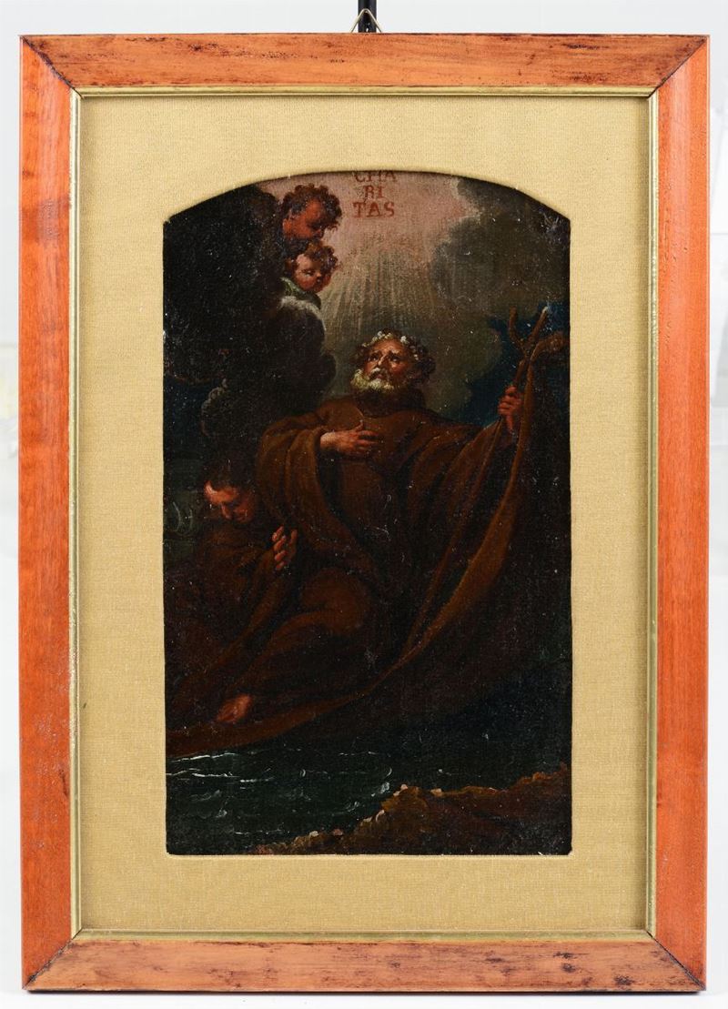 Scuola del XVIII secolo San Giuseppe  - Asta Asta a Tempo Arredi e Antiquariato - V - Cambi Casa d'Aste