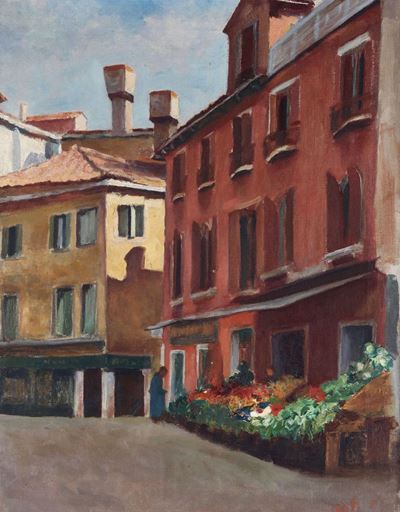 Michele Riccardi (1864 - ?)negozio di Frutta e Verdura