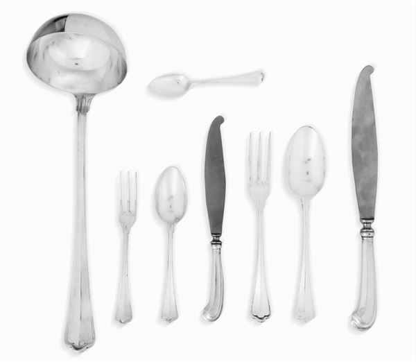 A silverware set, Clementi, Bologna, after 1935