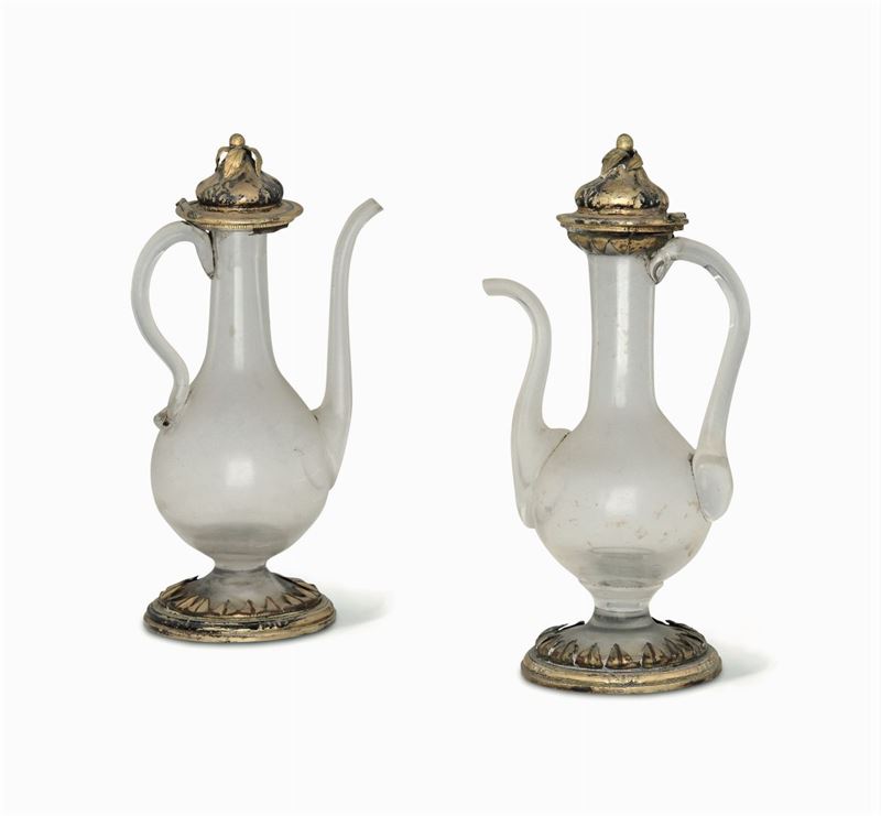 A pair of mass cruets, Genoa, late 18th century  - Auction Collectors' Silvers - Cambi Casa d'Aste
