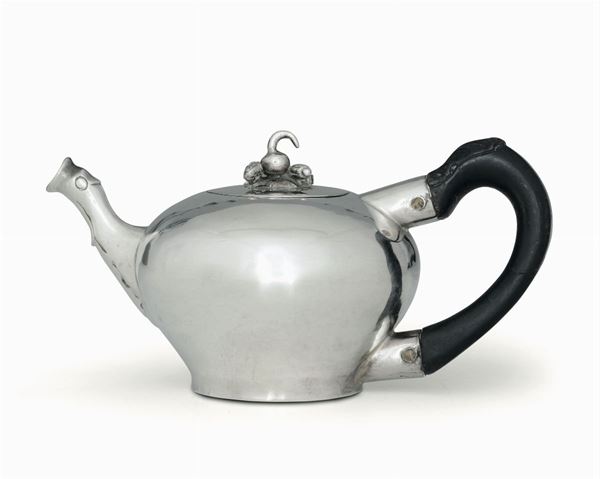 A teapot, J.W. Kolb, Ausburg, 1767-69
