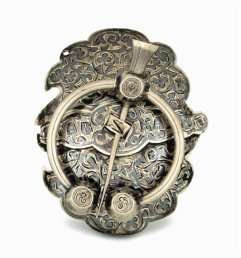 A buckle, Russia (?), 19th century  - Auction Collectors' Silvers - Cambi Casa d'Aste