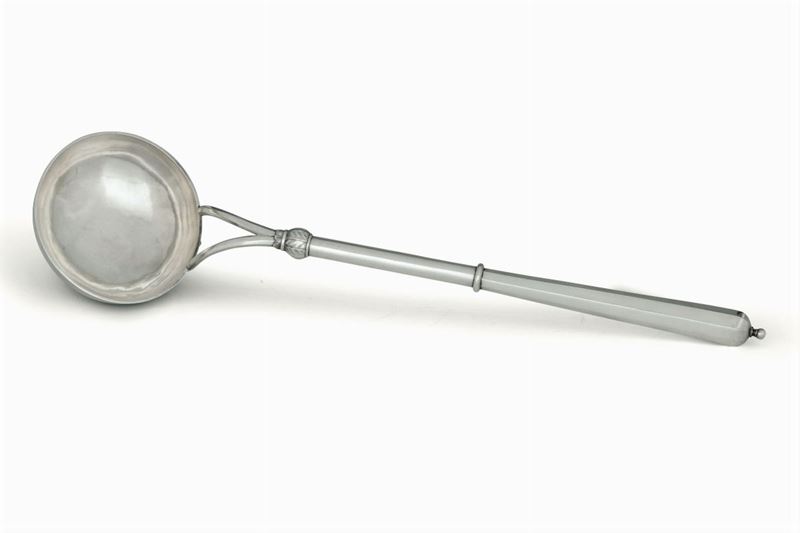 A ladle, G. Pettocchi, Modena, early 19th century  - Auction Collectors' Silvers - Cambi Casa d'Aste