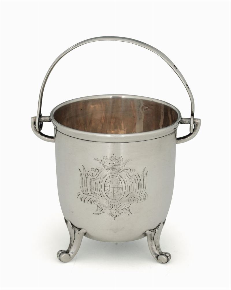 A bucket, J-F. Balzac's atelier (?), Paris, 1780s  - Auction Collectors' Silvers - Cambi Casa d'Aste