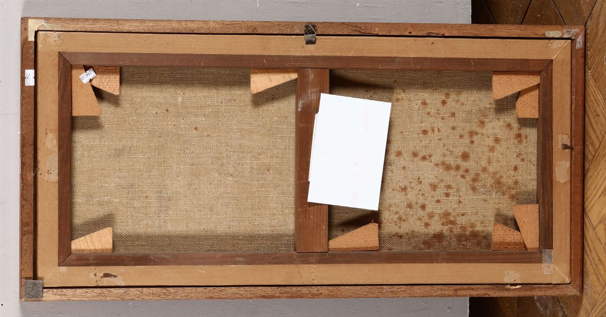 Scuola Lombarda del XVII Secolopaesaggio con Santi Dell'ordine Domenicano