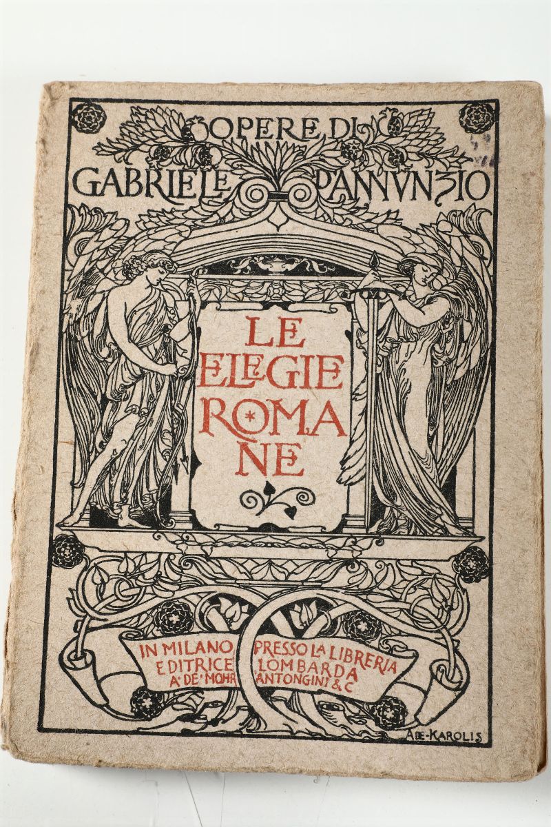 Lotto di Letteratura Italiana del '900pascarella Prose 1920+pascarella Sonetti 1907+ D'annunzio E...