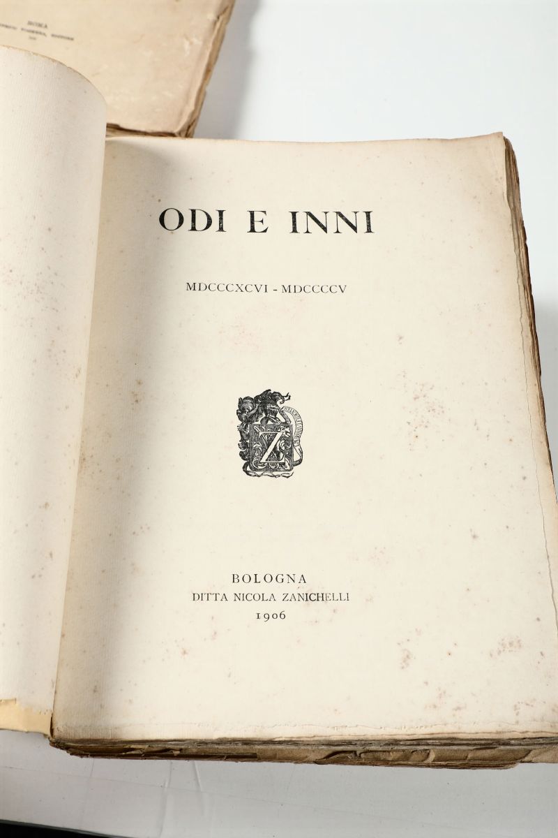 Lotto di Letteratura Italiana del '900pascarella Prose 1920+pascarella Sonetti 1907+ D'annunzio E...