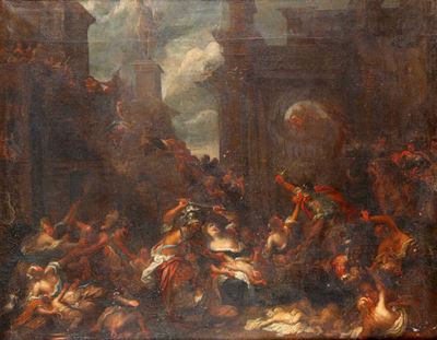 Giovanni Battista Merano (1632-1698), Attribuito Astrage degli Innocenti