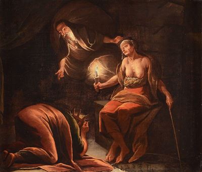 Scuola Olandese del XVII Secoloscena di Stregoneria