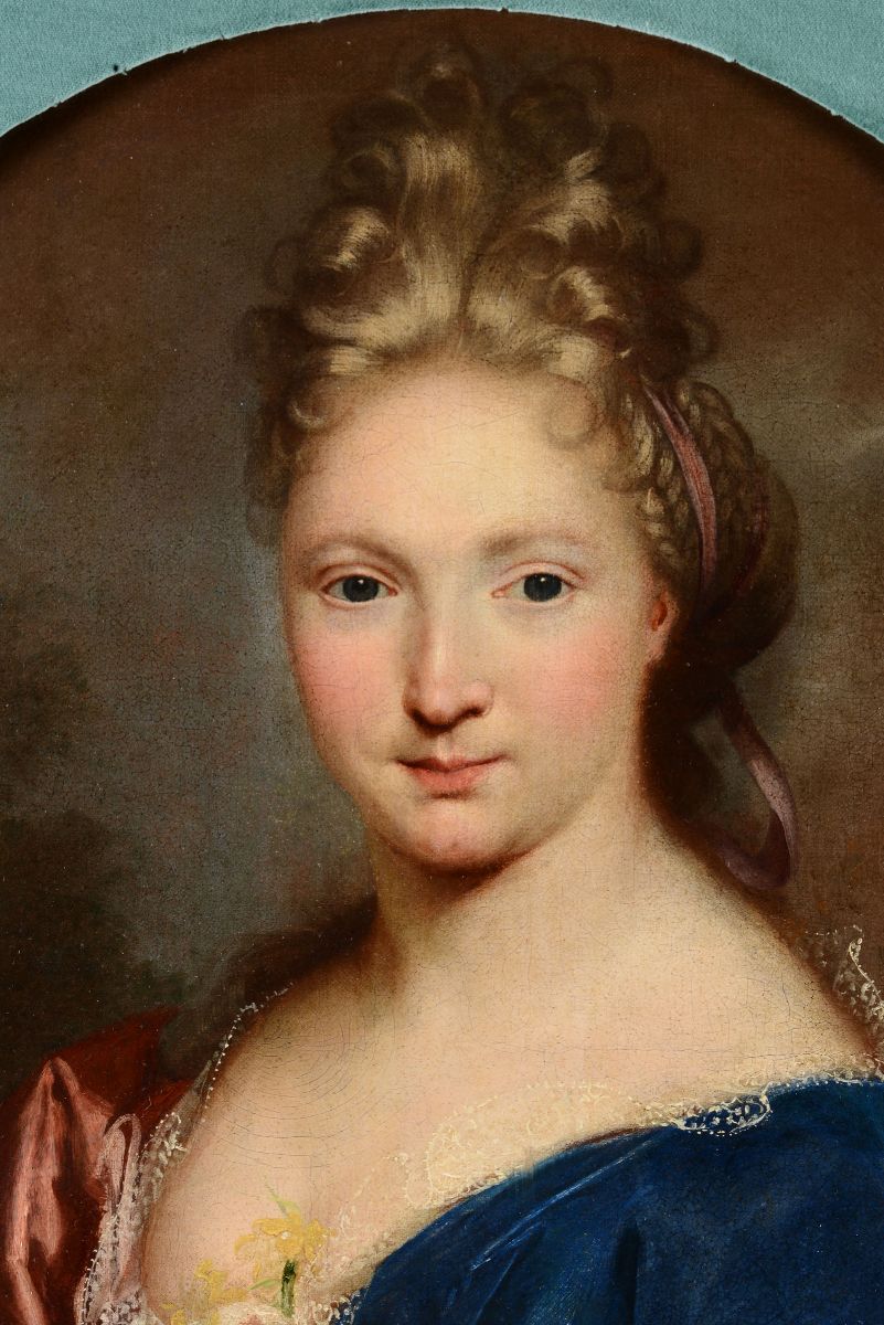 Scuola Francese del XVII-XVIII Secoloritratto di Dama
