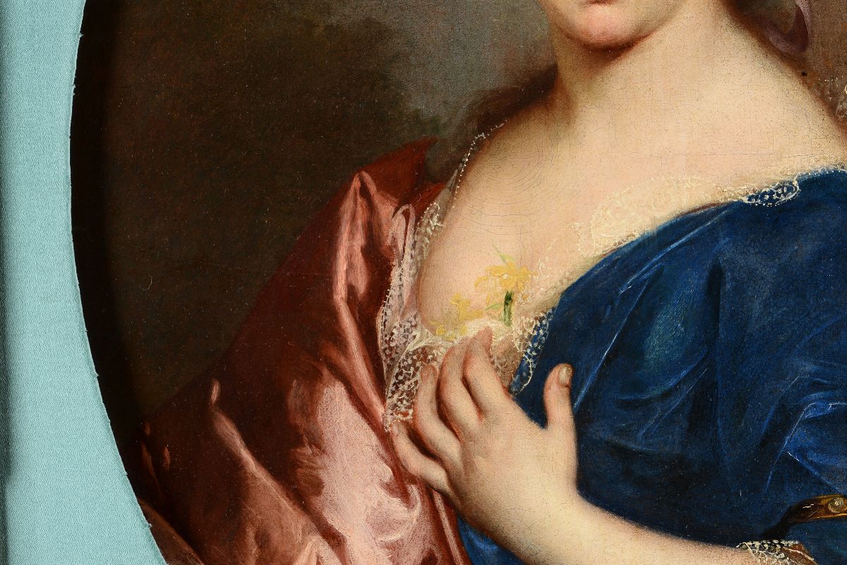 Scuola Francese del XVII-XVIII Secoloritratto di Dama