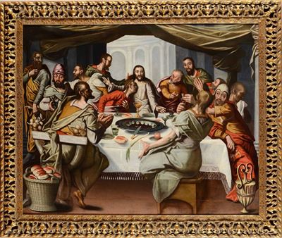Scuola Fiamminga del XVI Secoloultima Cena