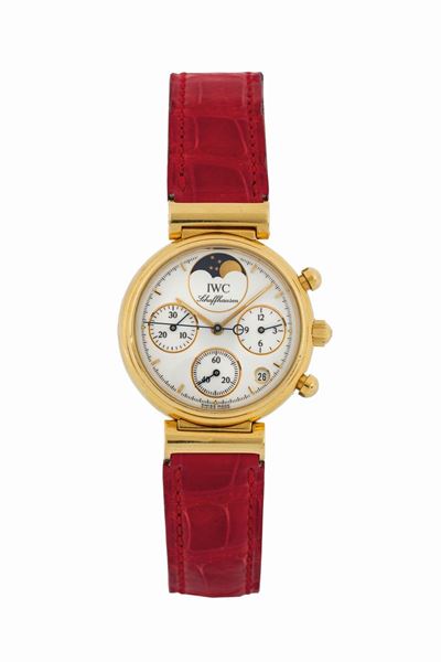 Iwc, , International Watch Co., Schaffhausen, Ref. 3735. Orologio da Polso, in Oro Giallo 18k con...