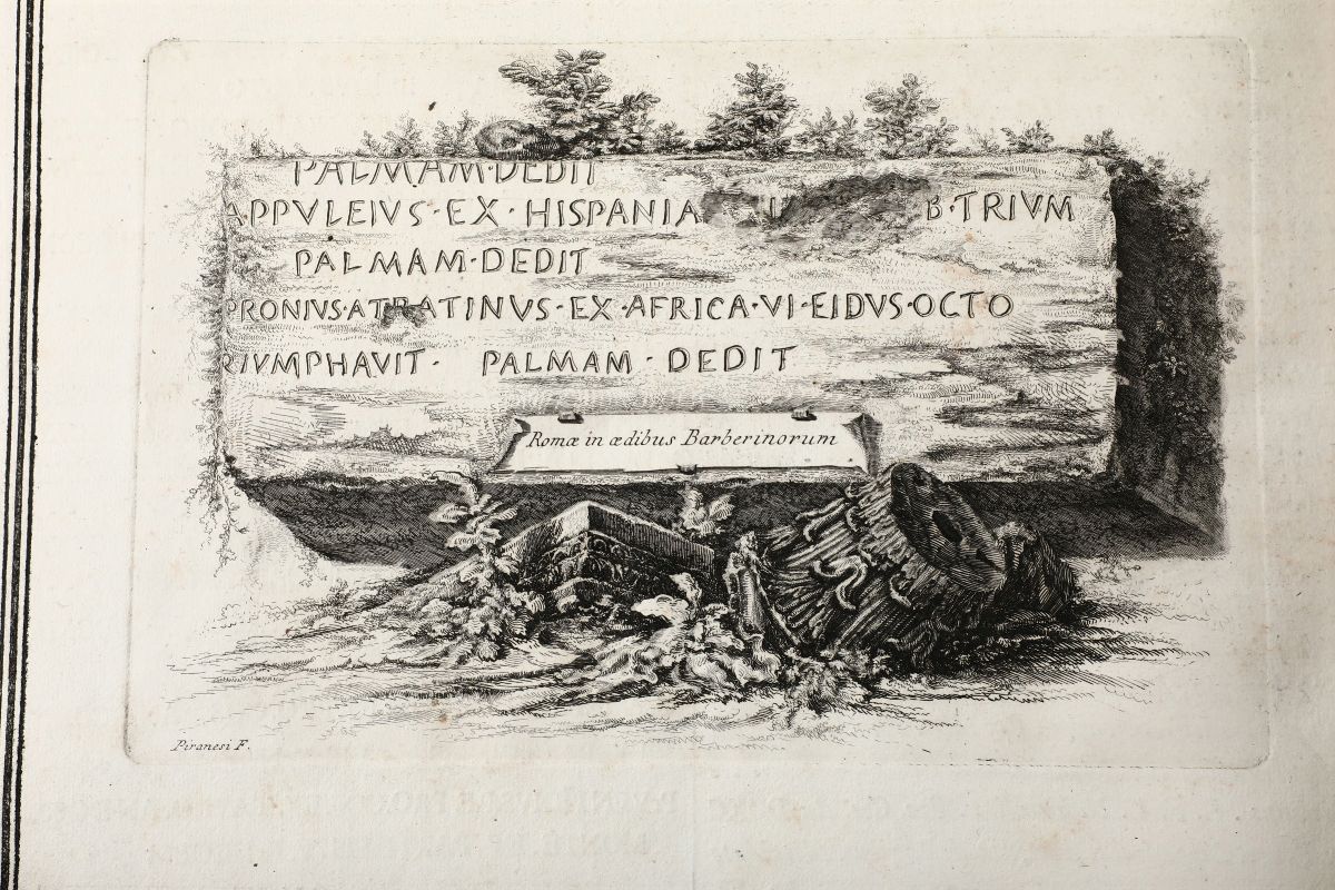 Piranesi,giovanni Battistalapides Capitolini Sive Fasti Consulare..roma,generosi Salomone,1762
