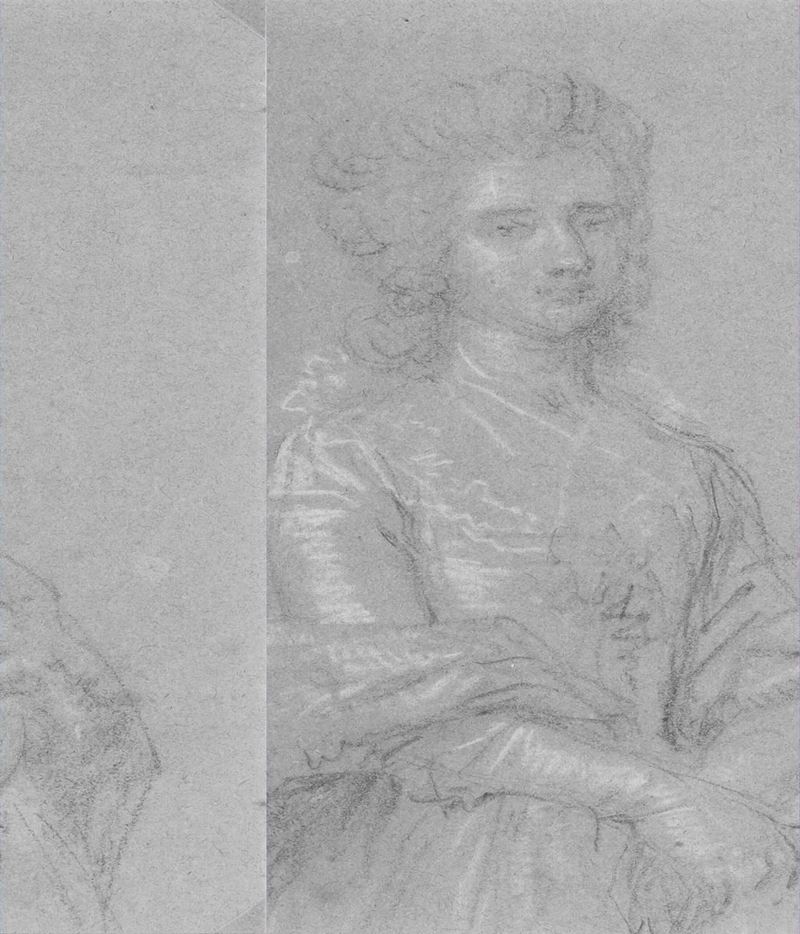 Pietro Longhi (Venezia 1702-1785) Ritratto femminile  - Auction Old Masters - Cambi Casa d'Aste