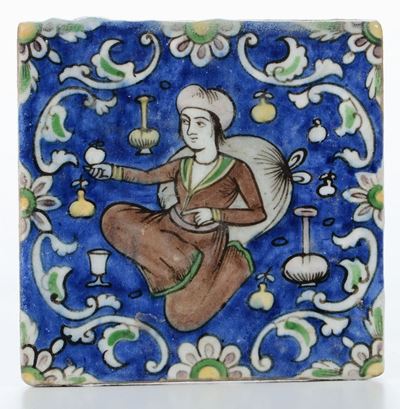 Mattonella Iran, Periodo Qajar (1779-1925), XIX Secolo
