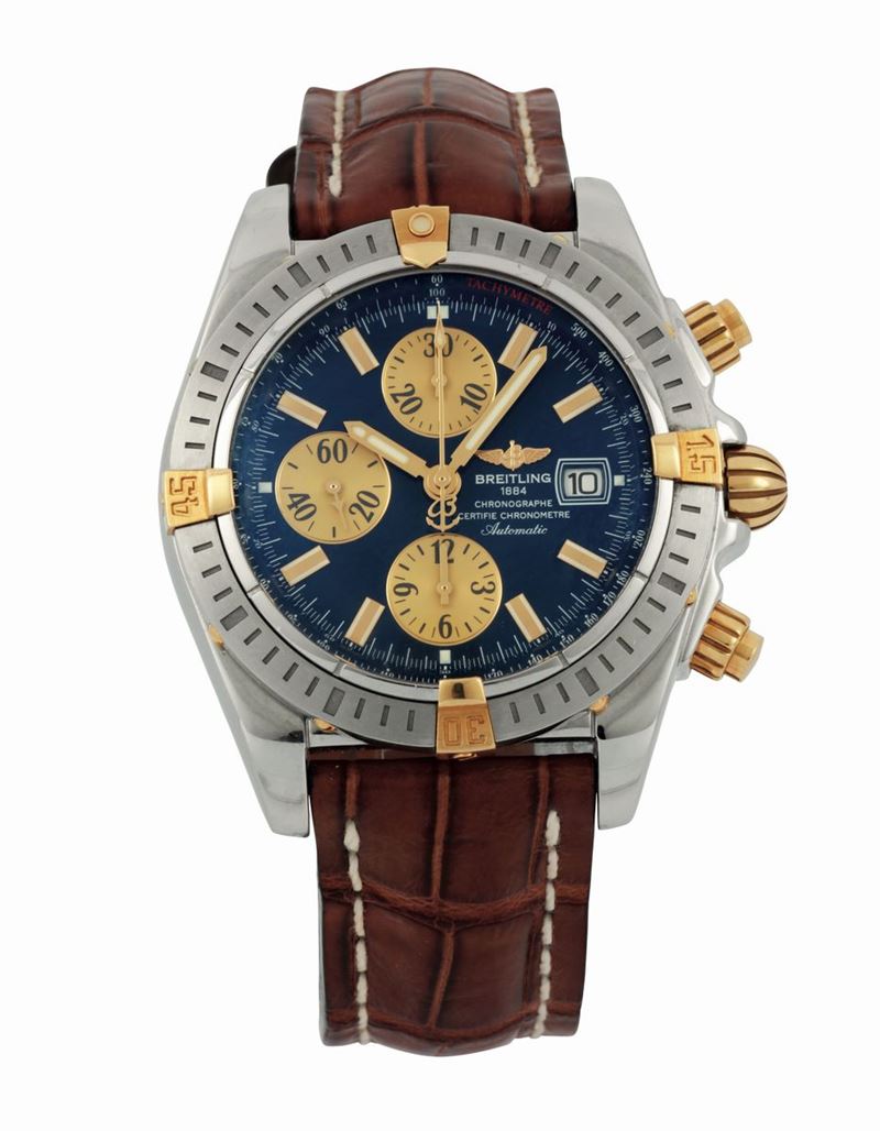 Breitling, Chronograph, Officially Certified Chronometer.  - Auction Watches and pocket watches - Cambi Casa d'Aste