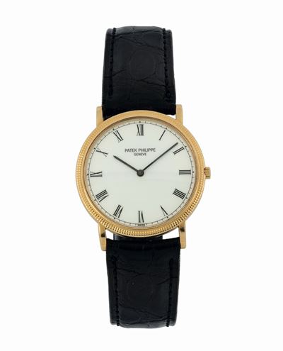 Patek Philippe, Genève, Case No. 2848329, Ref. 3520/D. Orologio da Polso, in Oro Giallo 18k. Real...