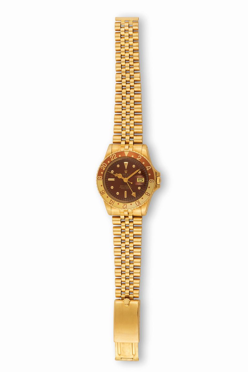 Rolex, Oyster Perpetual, Gmt-master, Superlative Chronometer, Officially Certified, Cassa No. 587...