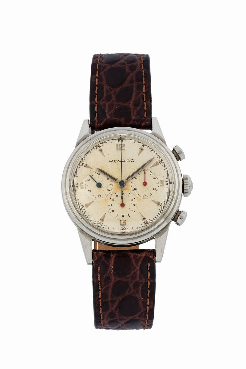 Movado, Chronograph.  - Auction Watches and pocket watches - Cambi Casa d'Aste