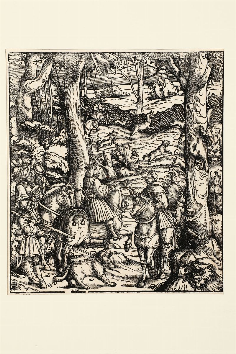 Burgkmair Hens Ider Weiss Kunig, Serie di Legni Incisi tra il 1515 e il 1518.
