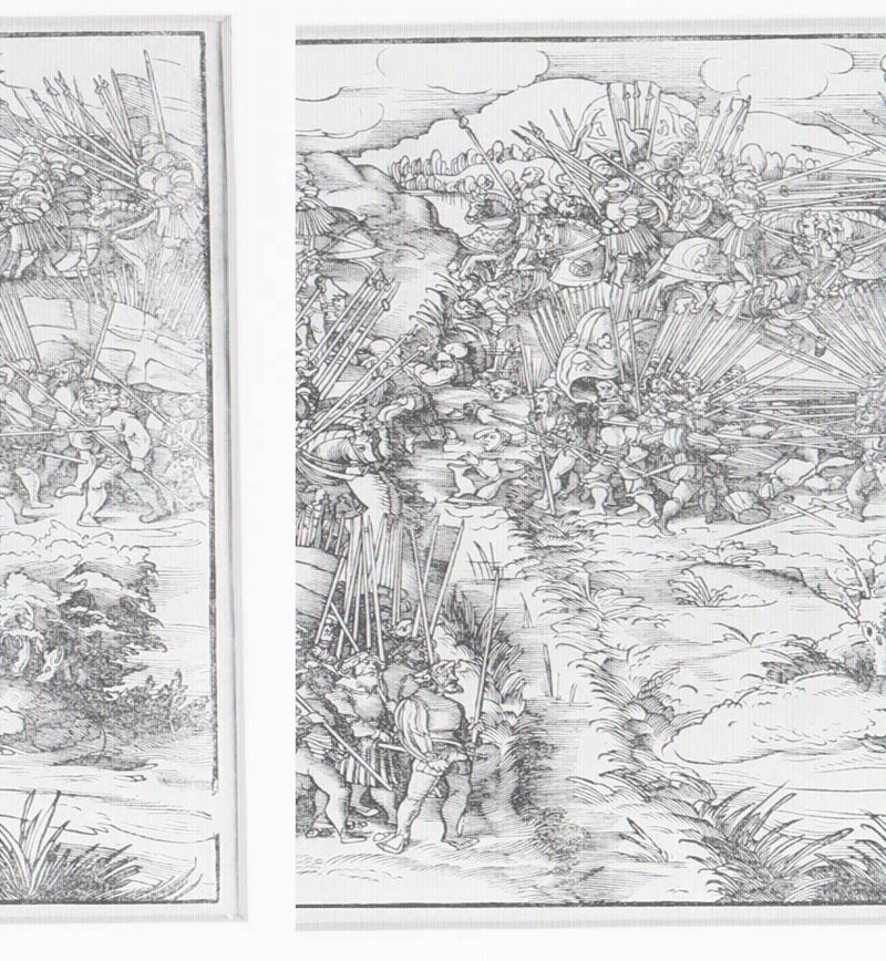 Burgkmair, Hans Scena di battaglia  - Auction Engravings, Views, Maps and Rare Books - Cambi Casa d'Aste