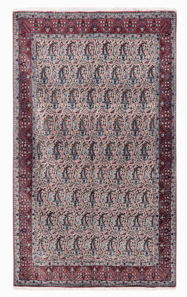 Tappeto persiano Qum, metà XX secolo  - Auction Fine Art - Cambi Casa d'Aste