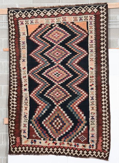 Kilim Baktiary Persia Fine XIX Secolo