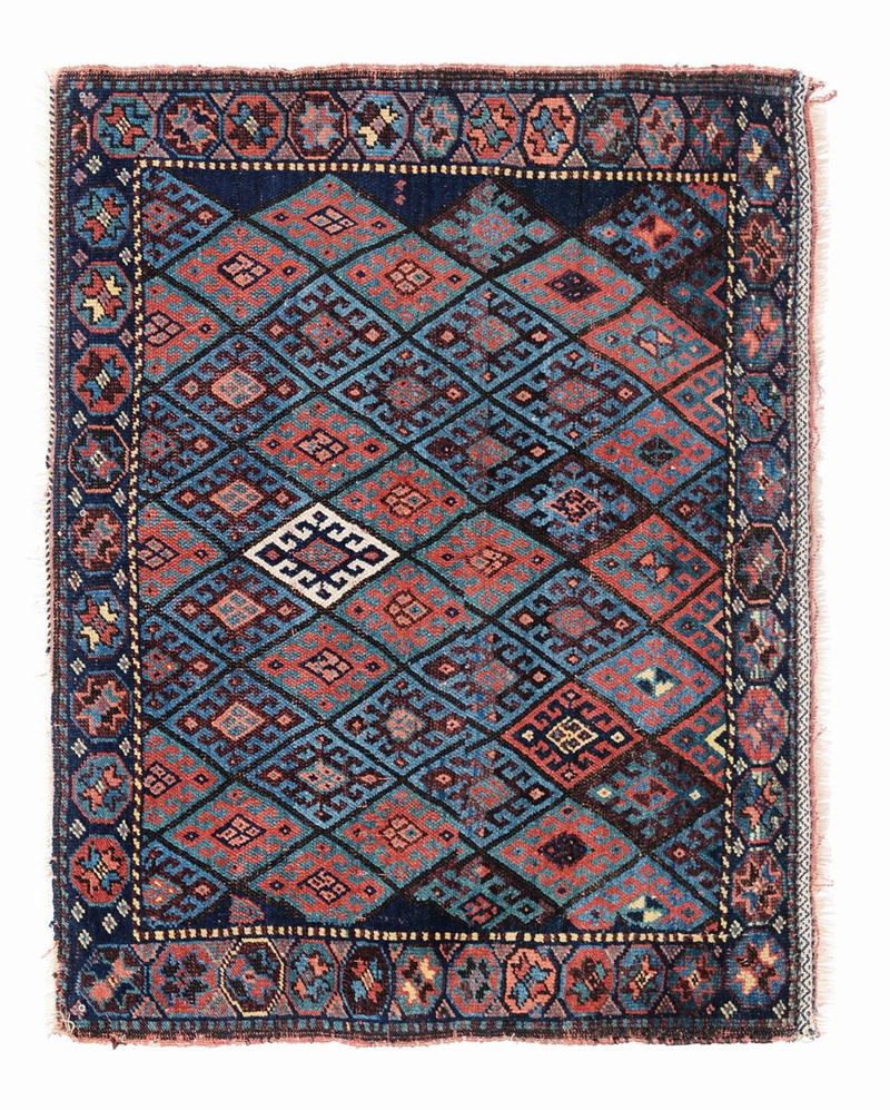 Sacca Kurda nord est Persia, fine XIX inizio XX secolo  - Auction Antique Carpets - Cambi Casa d'Aste