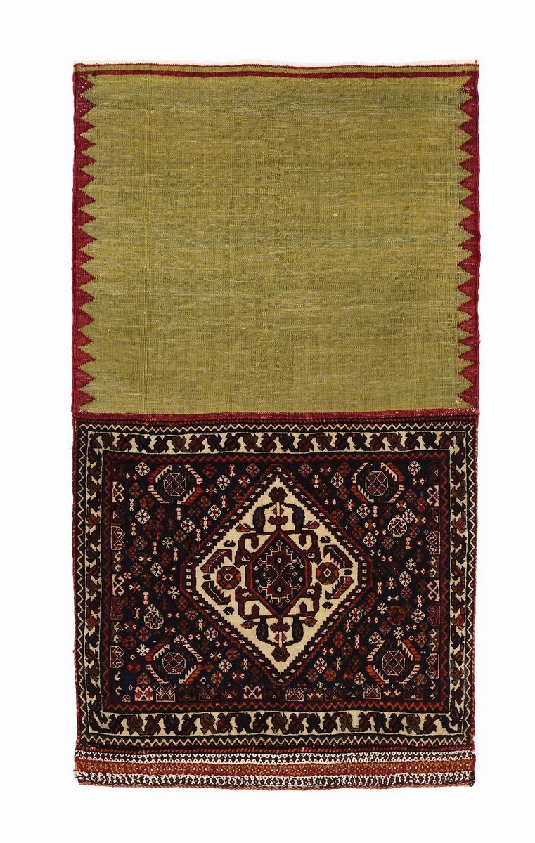 Sacca Qashqai Sud Persia, fine XIX secolo  - Auction Antique Carpets - Cambi Casa d'Aste