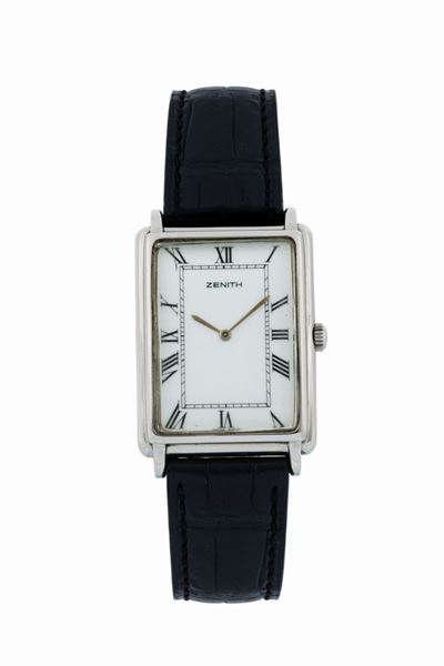 Zenith. Orologio da Polso, in Acciaio. Accompagnato dalla Scatola e Garanzia