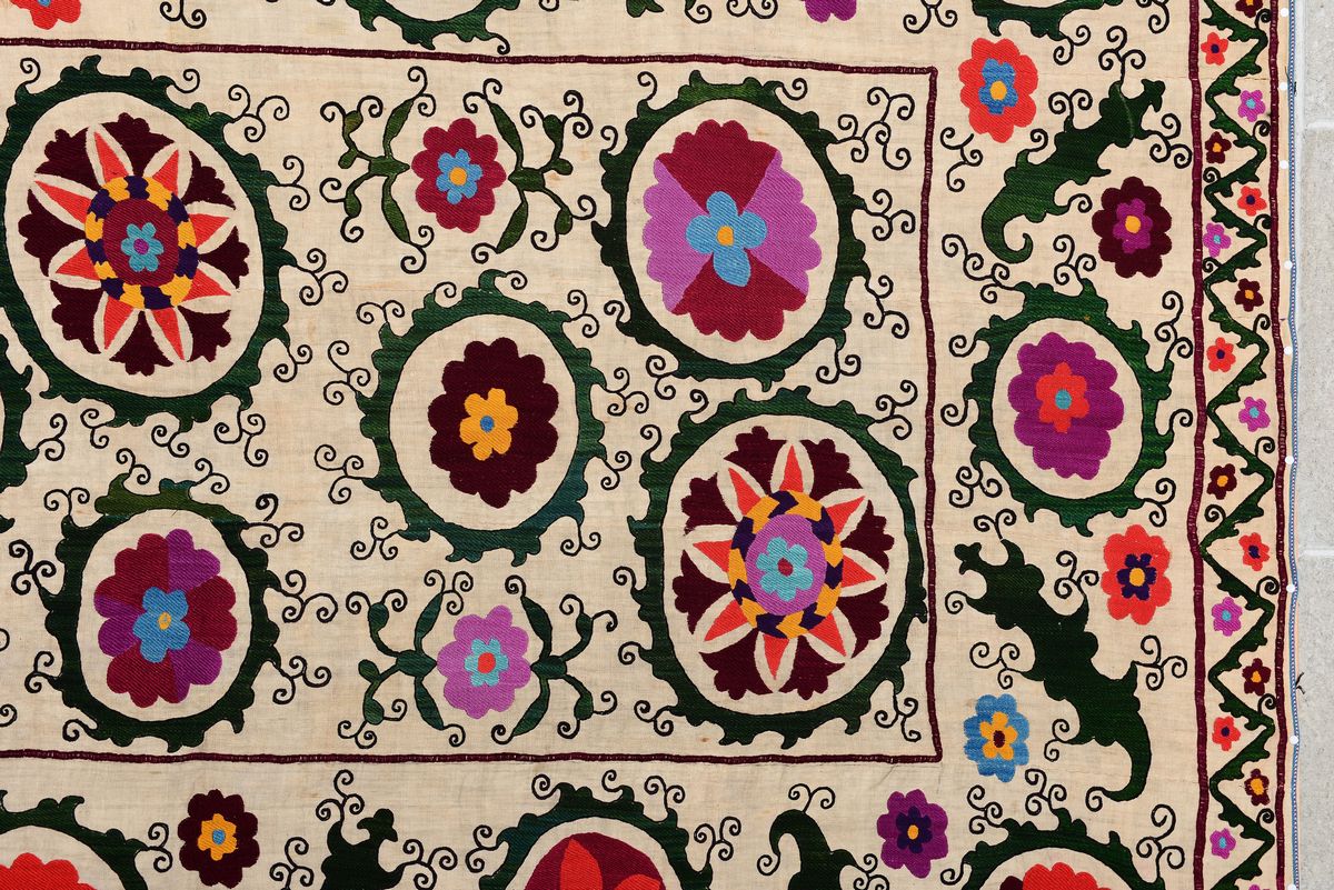 Suzani, Uzbekistan Inizio XX Secolo