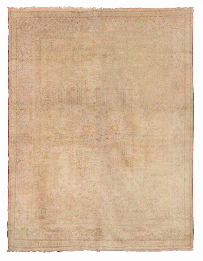 Tappeto Ushak Anatolia, inizio XX secolo  - Auction Antique Carpets - Cambi Casa d'Aste