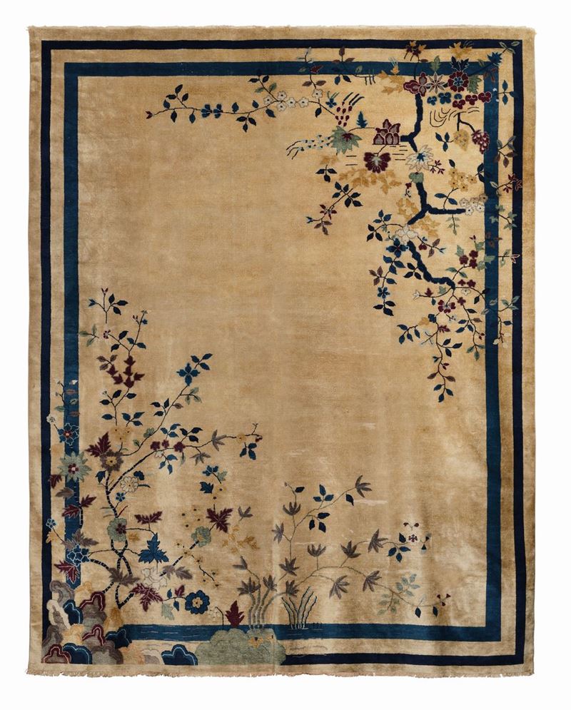 Tappeto Pechino, Cina inizio XX secolo  - Auction Antique Carpets - Cambi Casa d'Aste
