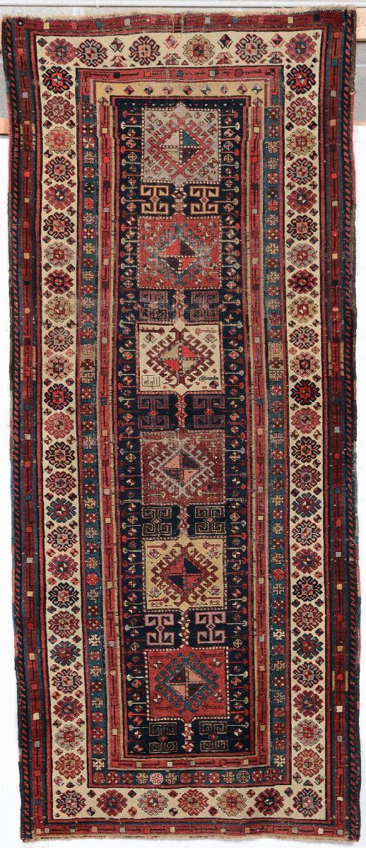 Tappeto Shirvan Caucaso inizio XX secolo  - Auction Carpets - Time Auction - Cambi Casa d'Aste