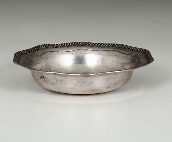 Ciotolina in argento, USA seconda metà del XX secolo
