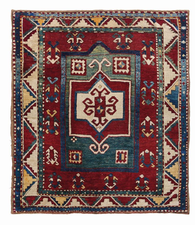 Tappeto Fachralo, Caucaso seconda metà XIX secolo  - Auction Antique Carpets - Cambi Casa d'Aste