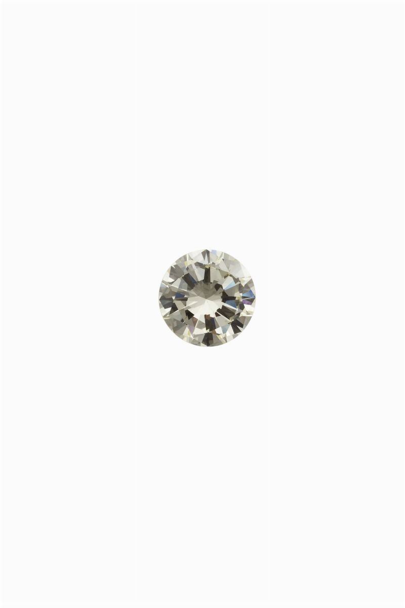 Brilliant-cut diamond weighing 2.23 carats  - Auction Fine Jewels - Cambi Casa d'Aste