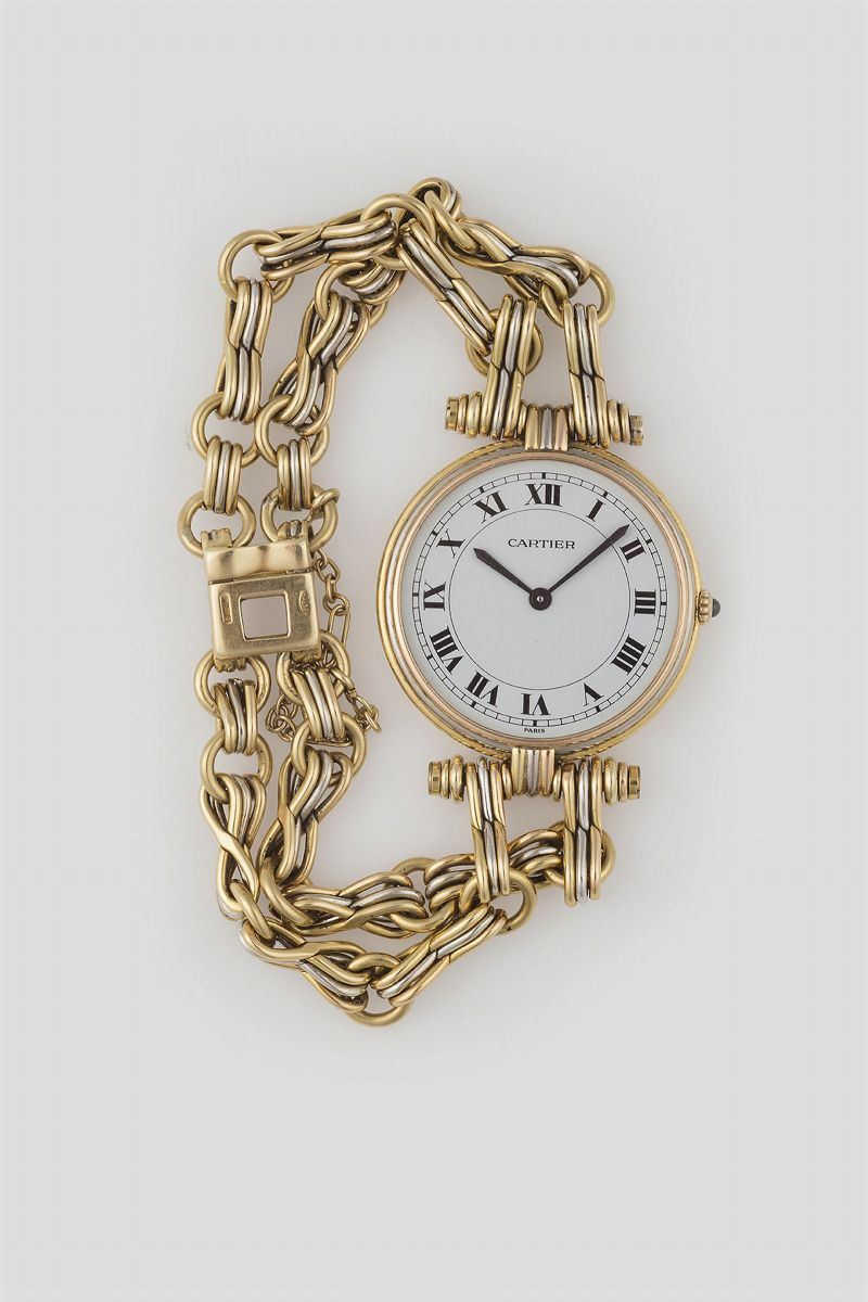 Cartier gold lady's watch  - Auction Fine Jewels - Cambi Casa d'Aste
