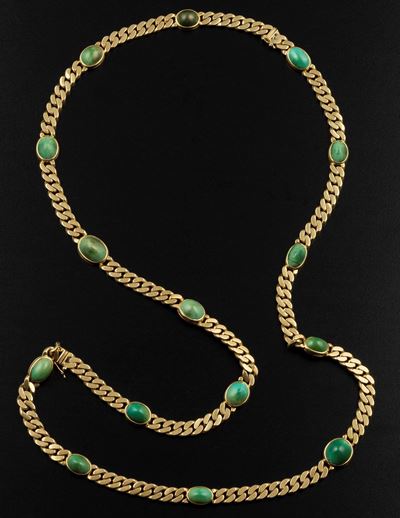 Bulgari. Catena, Divisibile in Due, con Turchesi