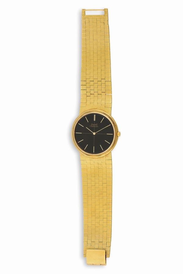Piaget, Automatic. Orologio da polso, automatico, in oro giallo 18K con bracciale in oro originale. Realizzato nel 1960 circa