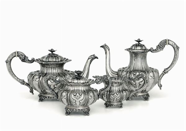 A tea and coffee set, Italy, 1930-40s
